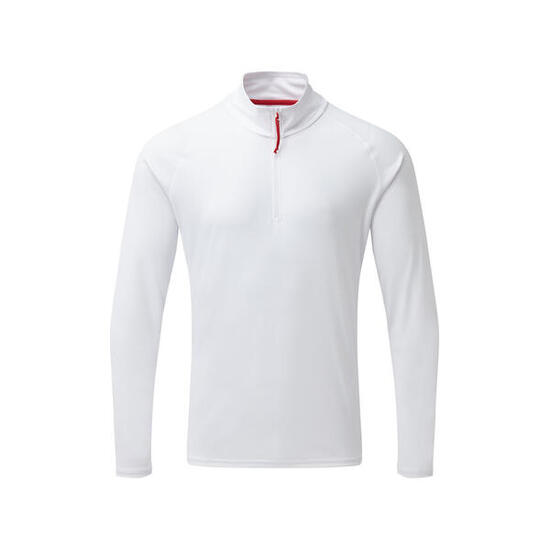 UV Tec T-Shirt manches longues avec col zippÃ©