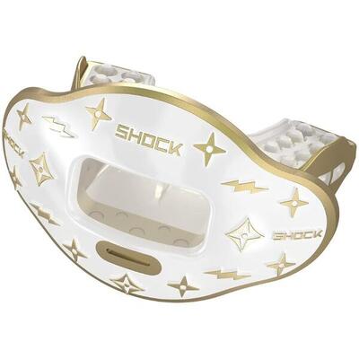 Shock Doctor Max Air Flow 3D Lux White/Gold Lux