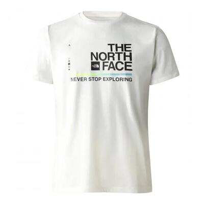THE NORTH FACE T-SHIRT MANICA CORTA UOMO WHITE