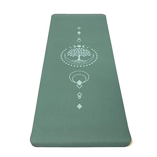 Yogi & Yogini Tapis Yoga TPE Tree Of Life Vert - 950 g