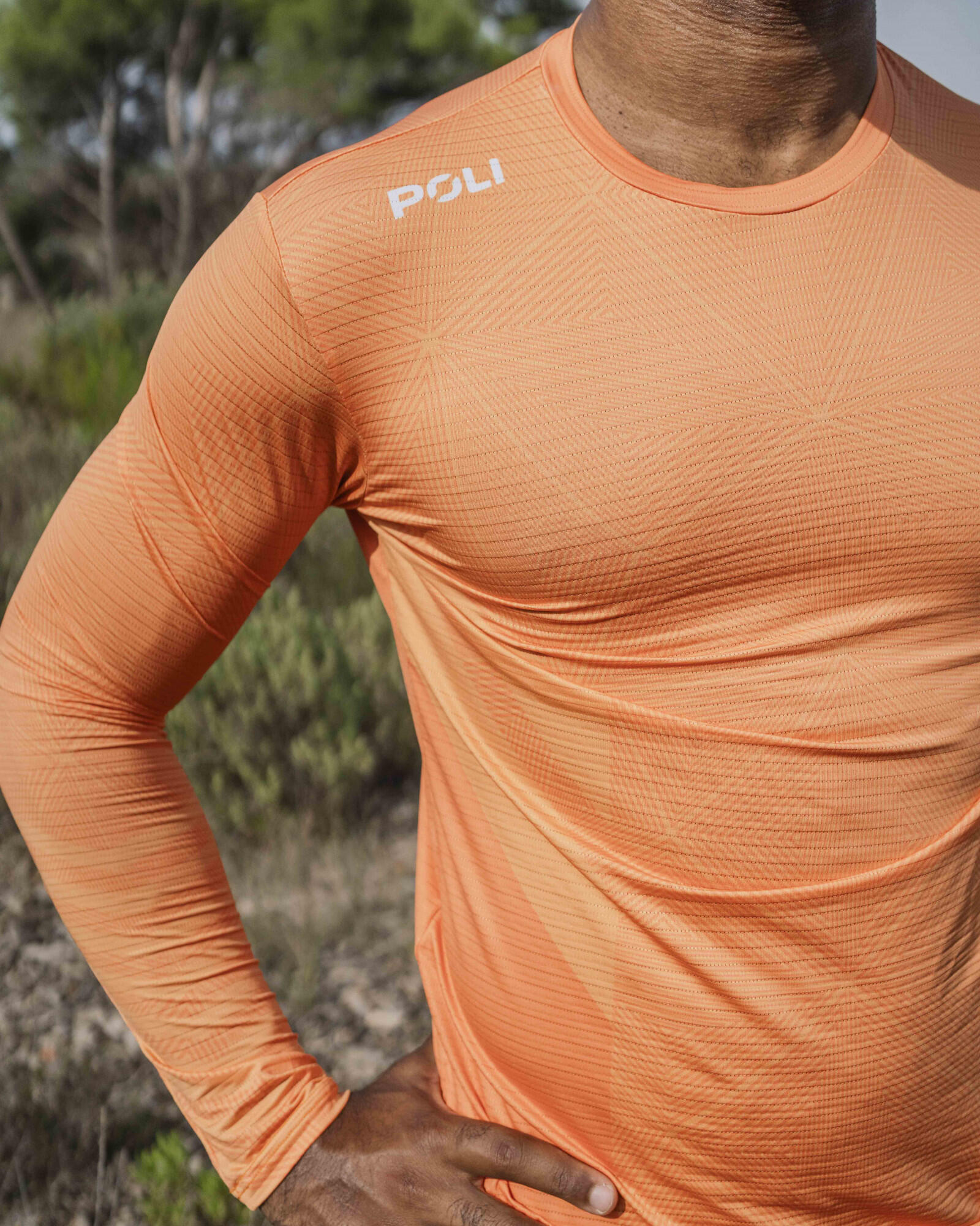 T-shirt homme ajusté running FRACTAL 3/6