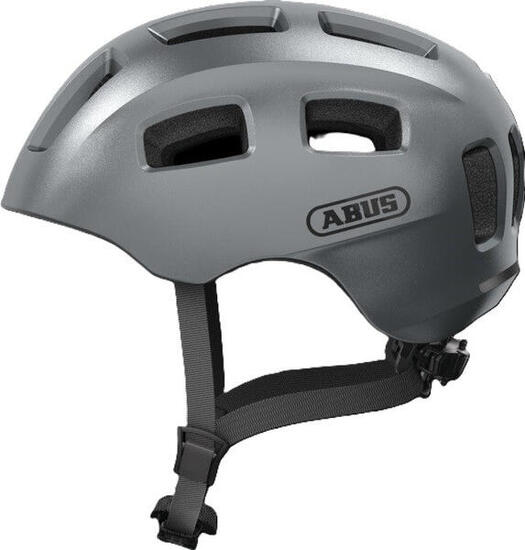 Abus Youn-I 2.0 Helm Graphite Silver M 52-57 cm