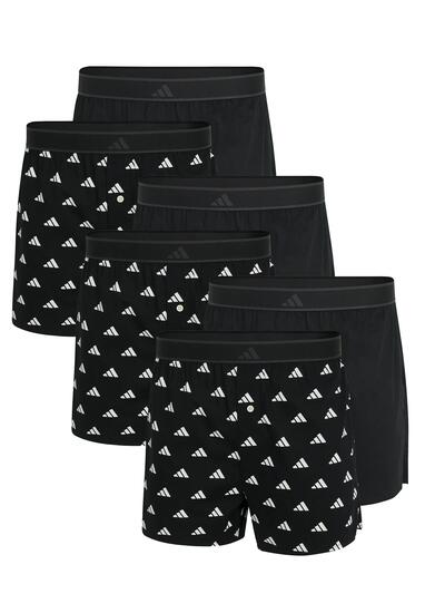 Adidas Basic Boxer Woven Men Herren Unterhose Shorts Unterwäsche 6er Pack