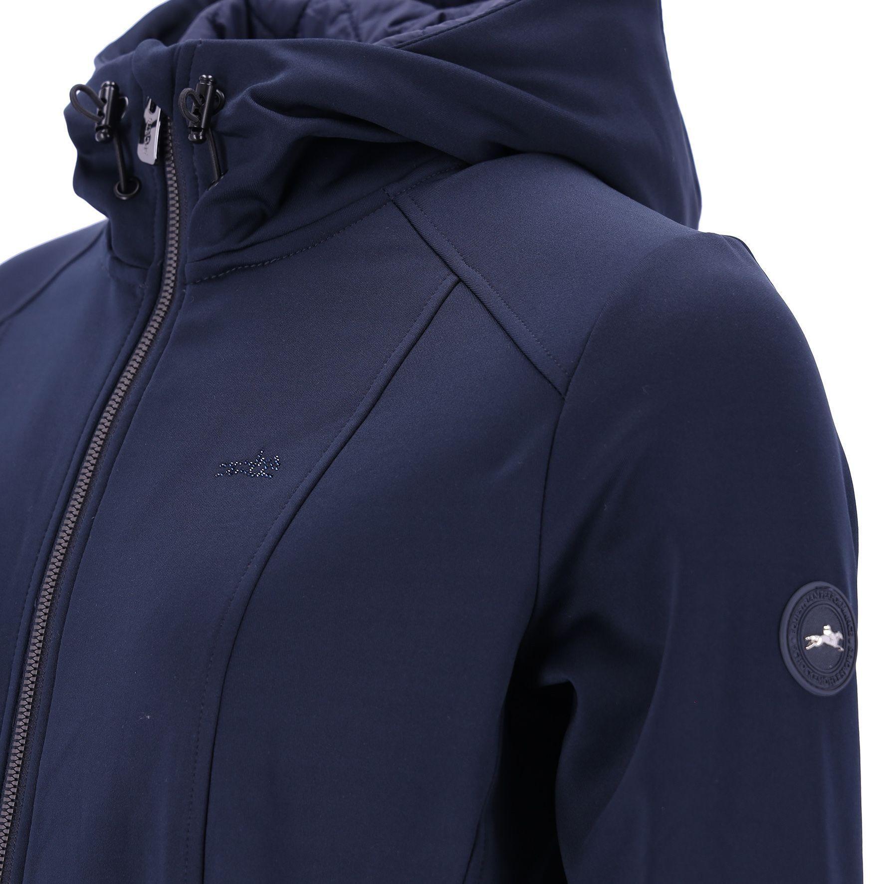 Giacca da equitazione da donna con cappuccio e zip integrale Schockemöhle Sports 4/5