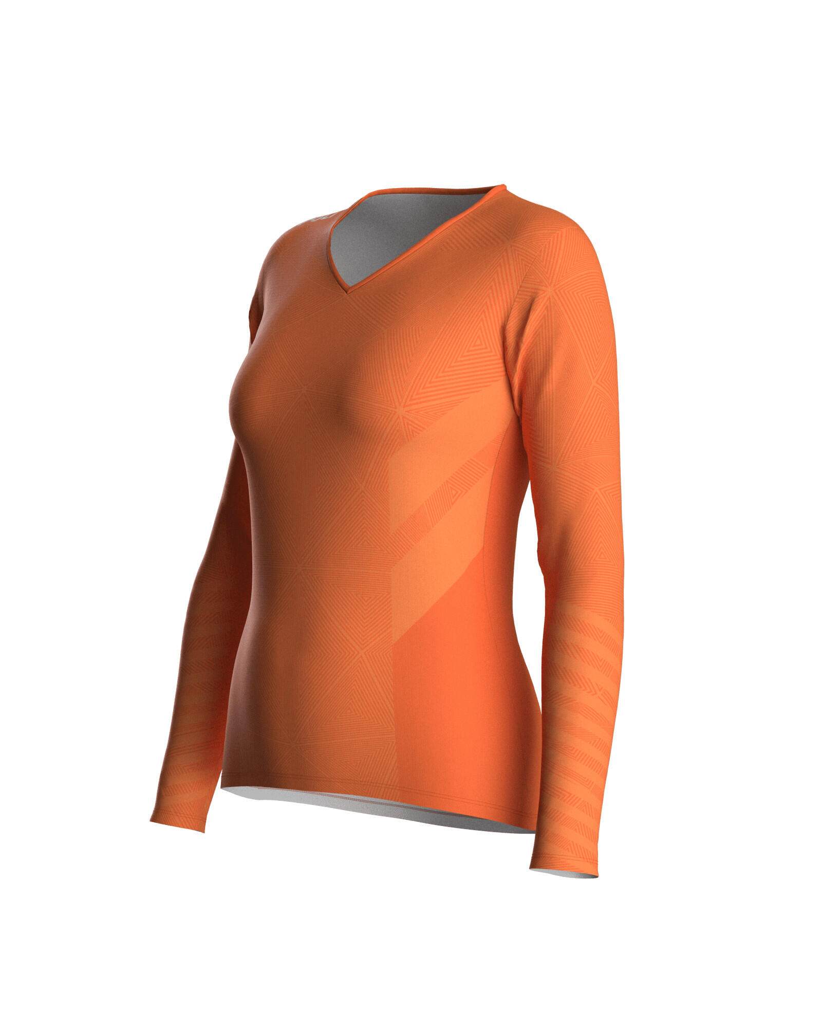 Camiseta ajustada mujer running FRACTAL 4/6