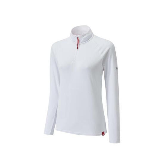 UV Tec Longsleeve con cerniera Donna