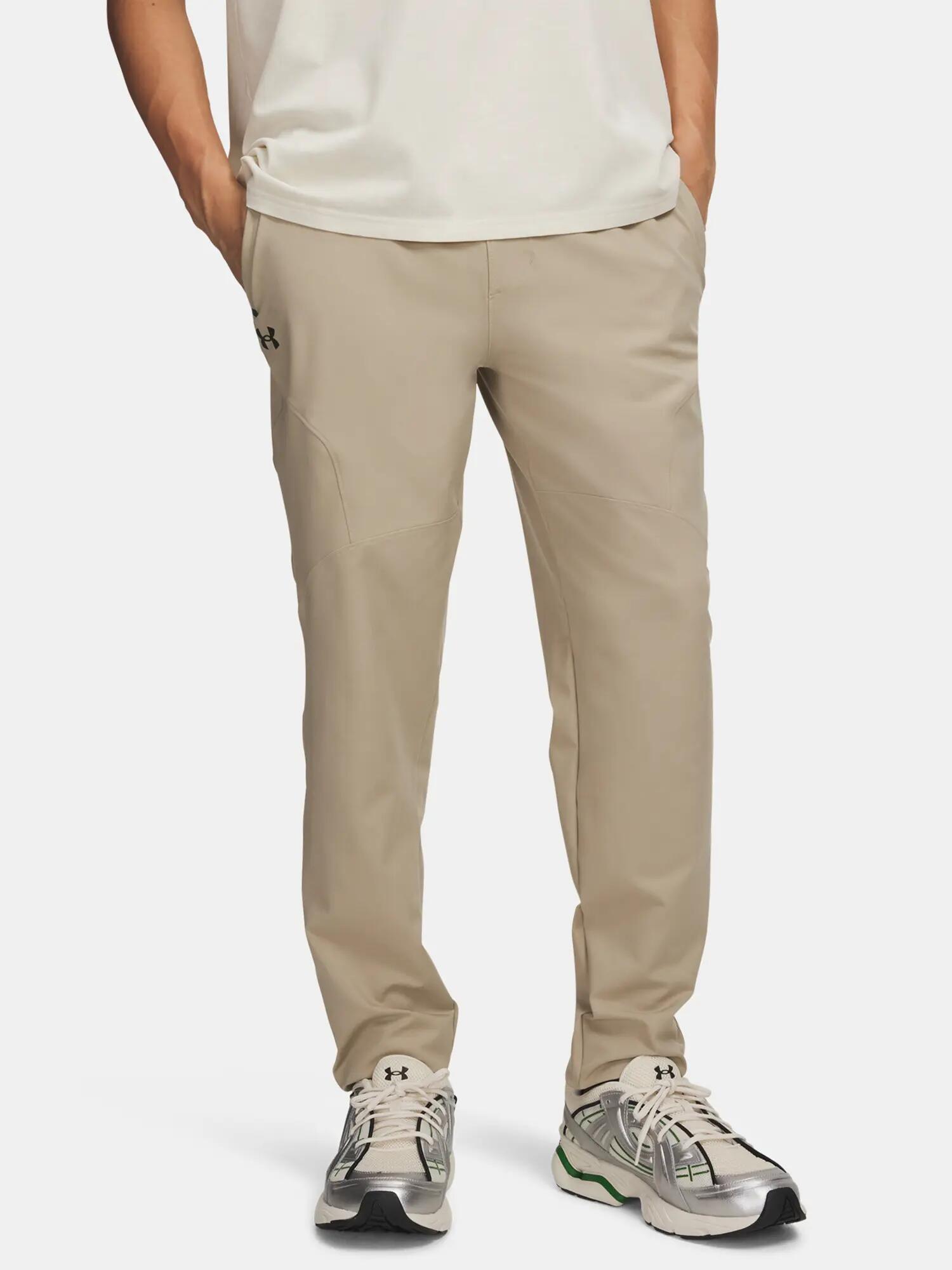 Férfi sportnadrág Under Armour UA Unstoppable Tapered Pants-BRN 1/4