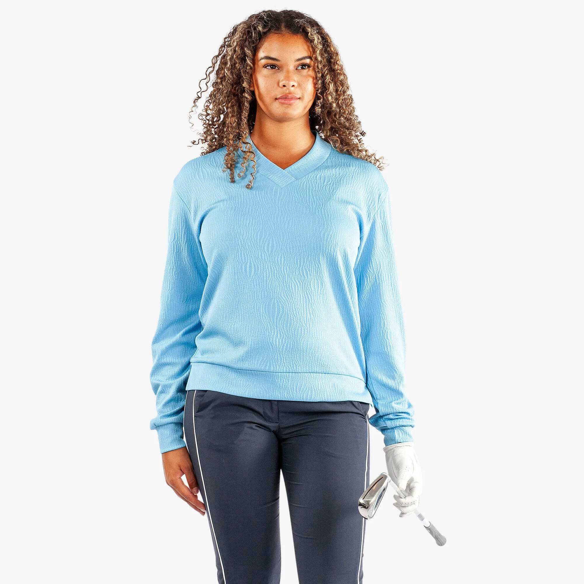 Pull col V femme Galvin Green Donya 2/7