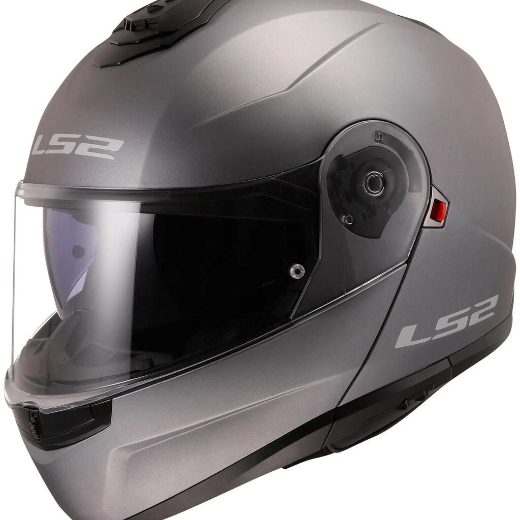 LS2 FF908 Strobe II Solid Modular Helmet L Titanium Matt