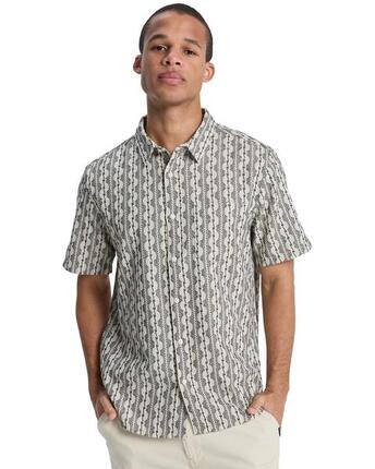 Camisa de Manga Corta HORIZONS Marrón Hombre