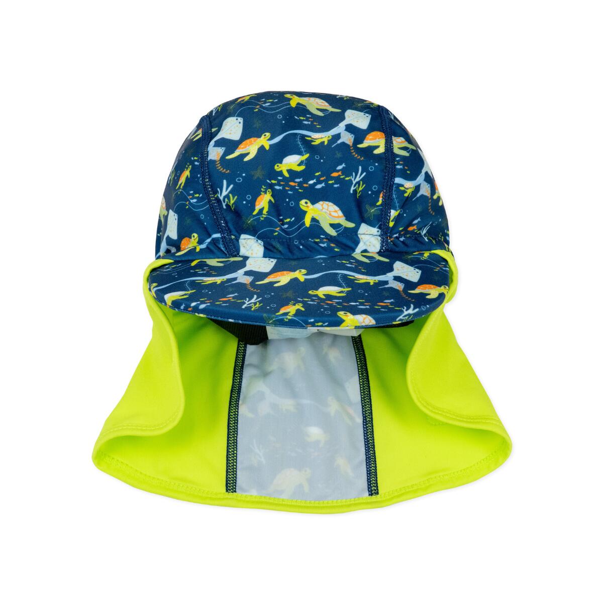 Liewood Cappellino Stile Legionario con Orecchie Senia - Conchiglie