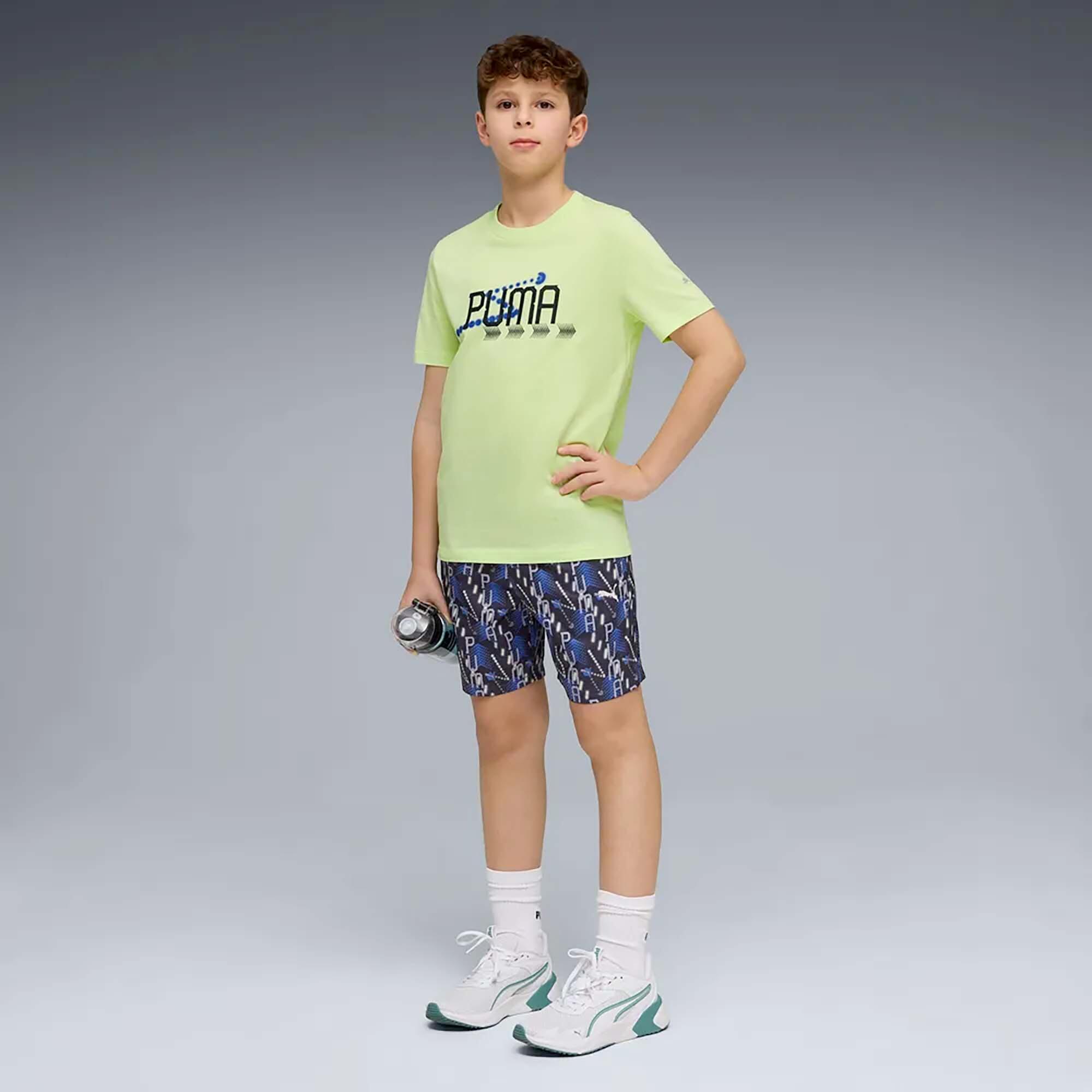T-Shirt Puma Active Sports Big Graphic B Criança 4/4