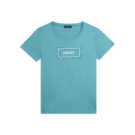 T-shirt avec le logo FREDDY sur les graphisme ondulé