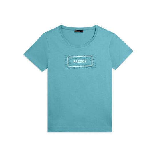 T-shirt avec le logo FREDDY sur les graphisme ondulé