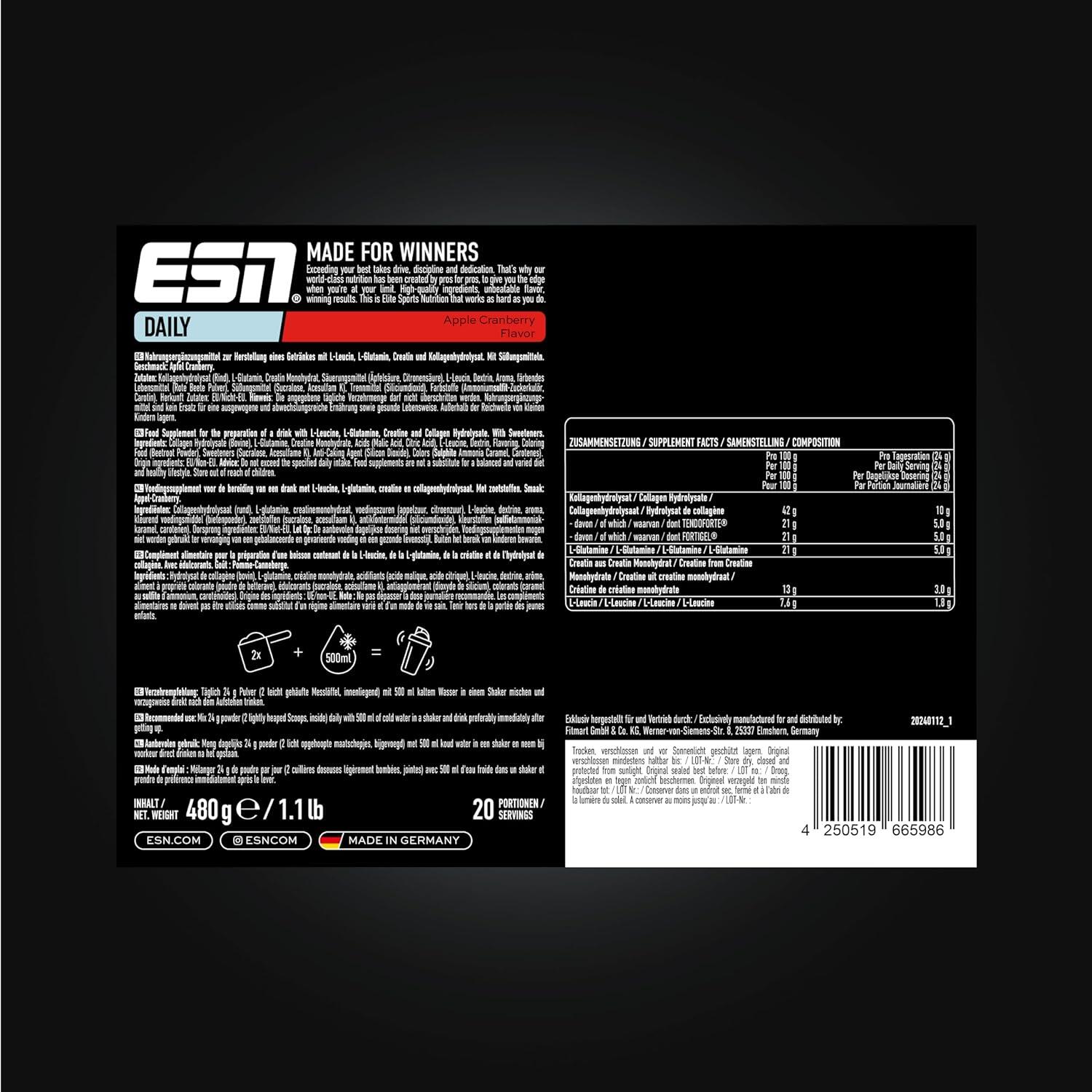 ESN Daily All-in-One 480 g | Apple - Cranberry 2/4