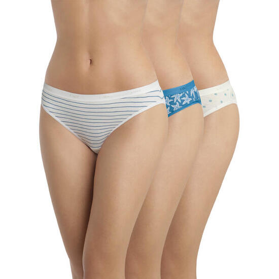 Dim Les Pockets Coton, Lot de 3 Strings Coton