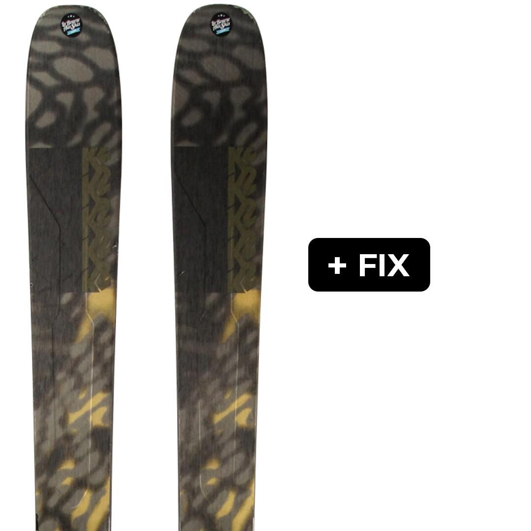 K2 Reconditionné - K2 MINDBENDER 99 TI + MARKER GRIFFON 13 - Très bon état