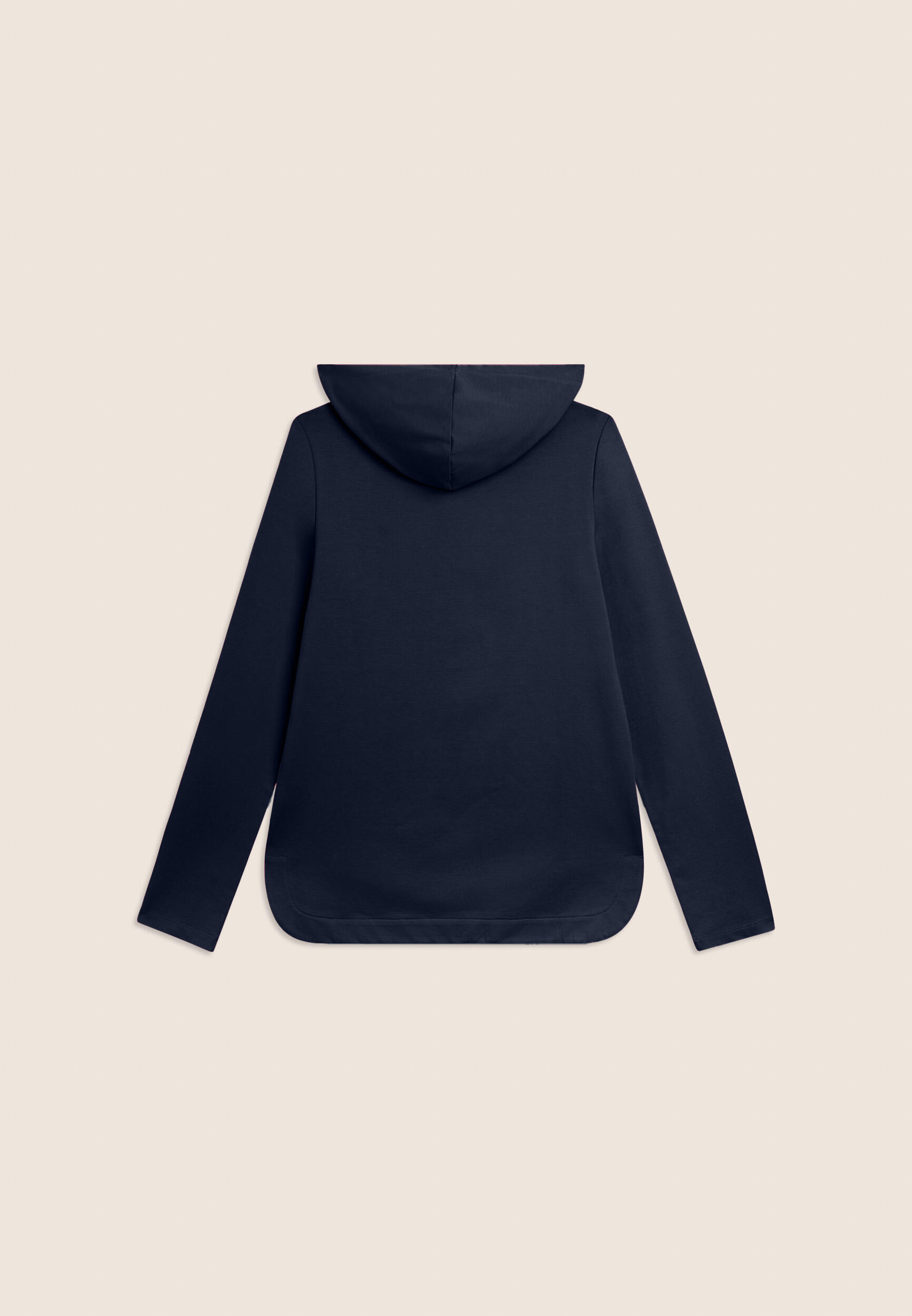 Sweat-shirt à capuche en molleton de coton avec fermeture éclair et motif graphi 5/6