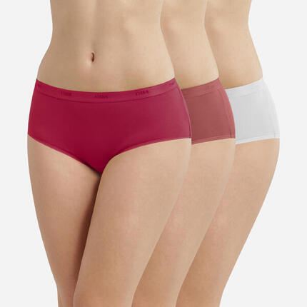 Lot de 3 Boxers femme Les Pockets Coton