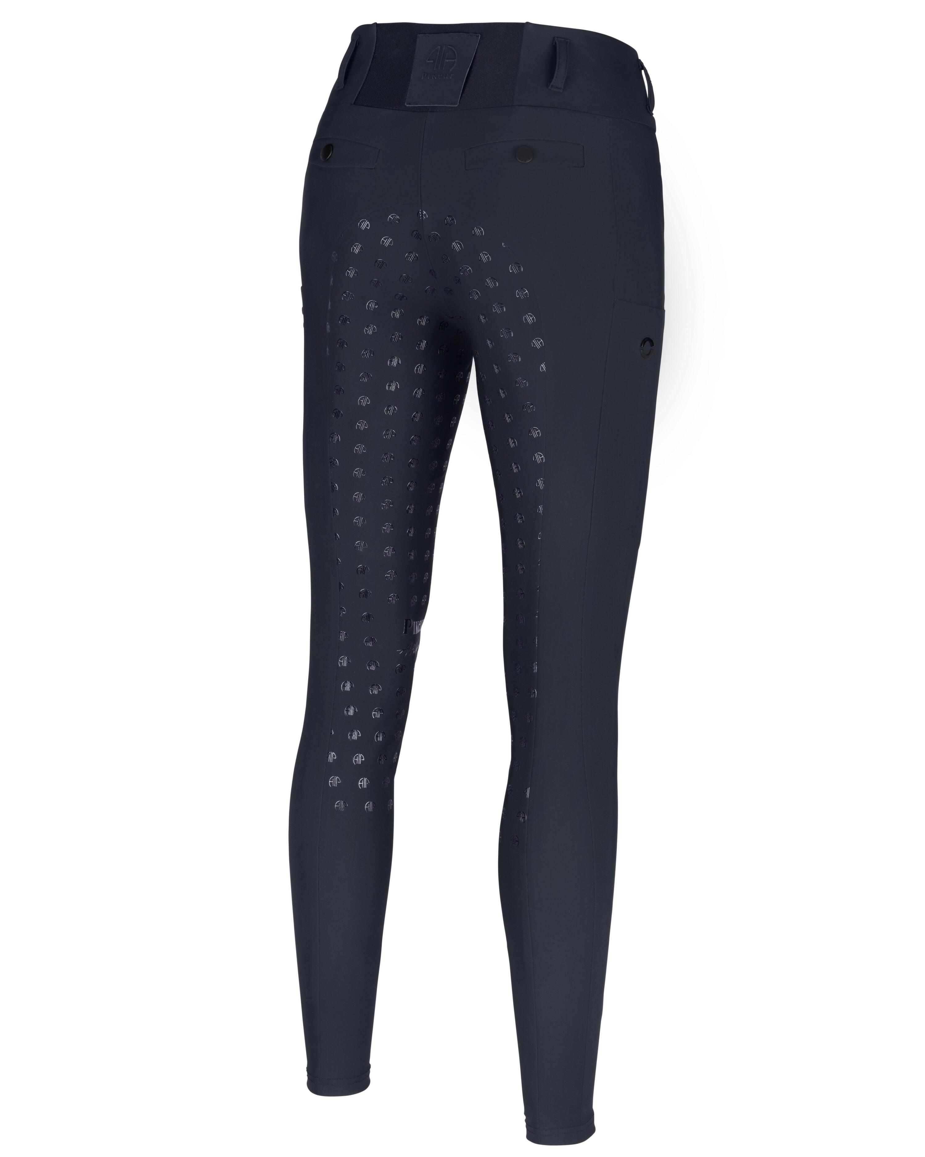 Reithose Damen Linnett mit Vollgrip schwarz 6/6
