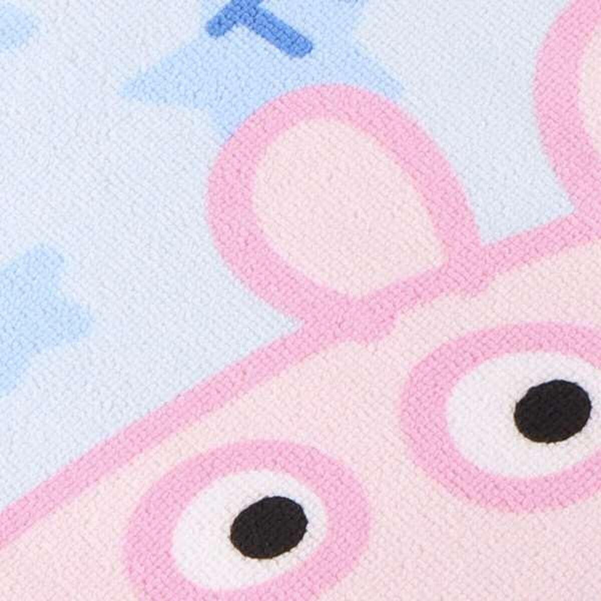 Poncho-Toalha com Capuz PEPPA PIG Azul Claro 3/3