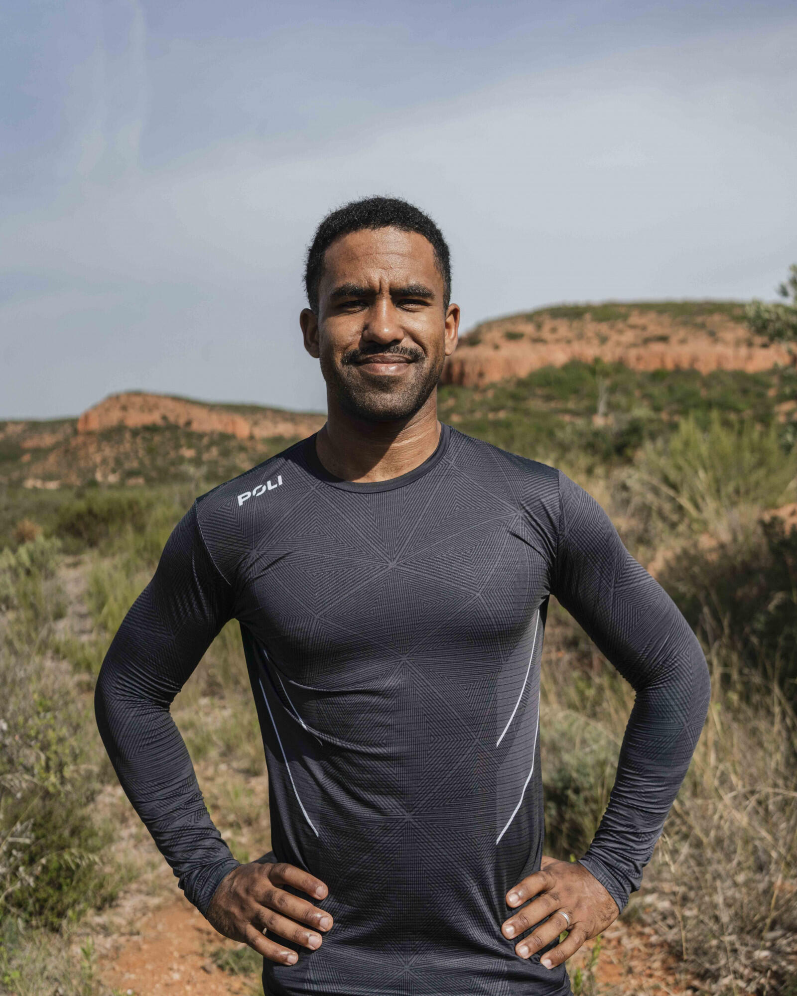Camiseta ajustada hombre running FRACTAL 2/6