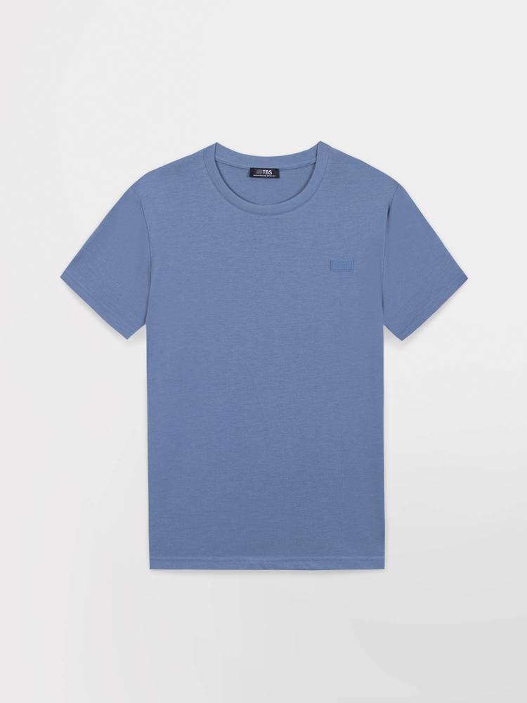 T-shirt manches courtes - Sport - Homme - Coupe ajustée - PIERETEE - Bleu 3/4