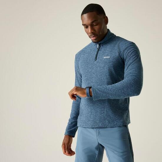 Herren Thompson Marl Half Zip Fleece