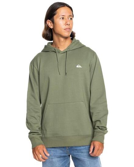 Sweat à capuche BASIC Vert Homme