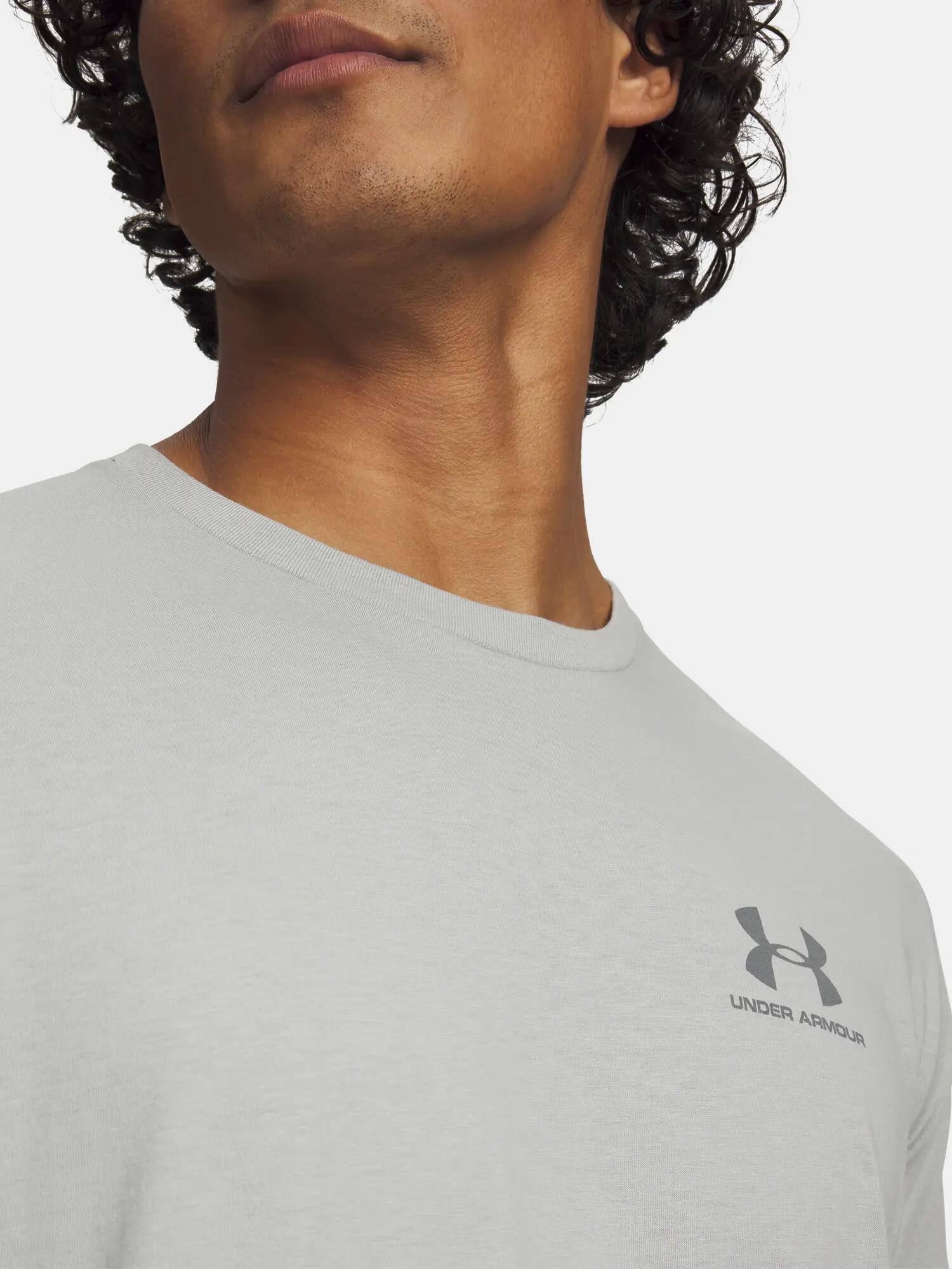 Férfi Under Armour UA M SPORTSTYLE LC SS-GRY póló 3/3