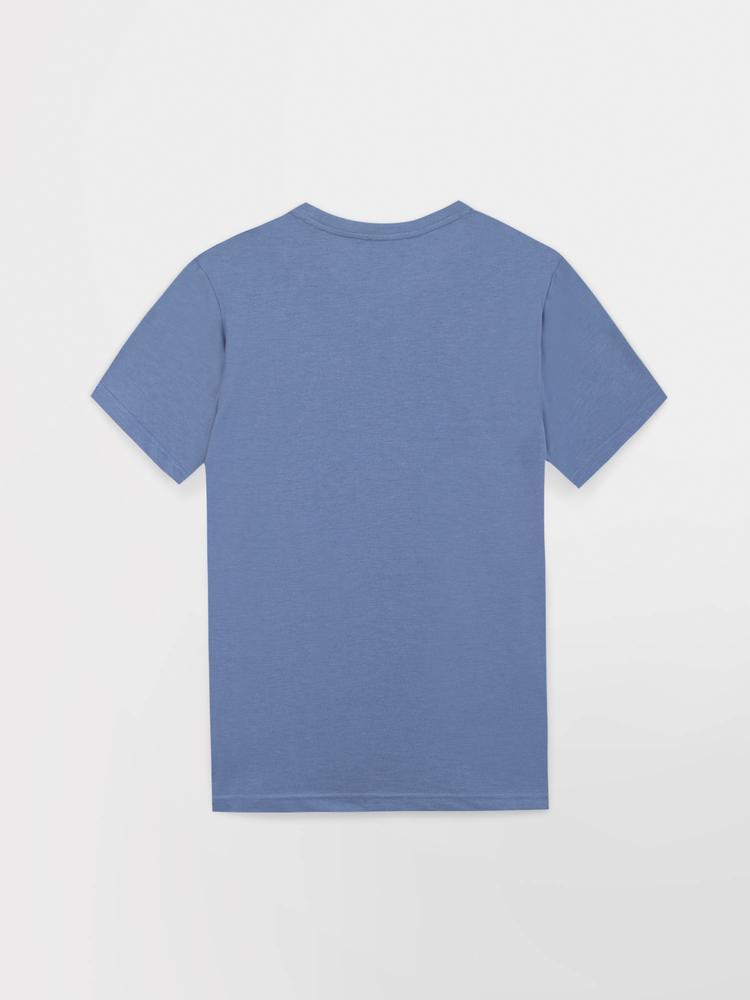 T-shirt manches courtes - Sport - Homme - Coupe ajustée - PIERETEE - Bleu 4/4