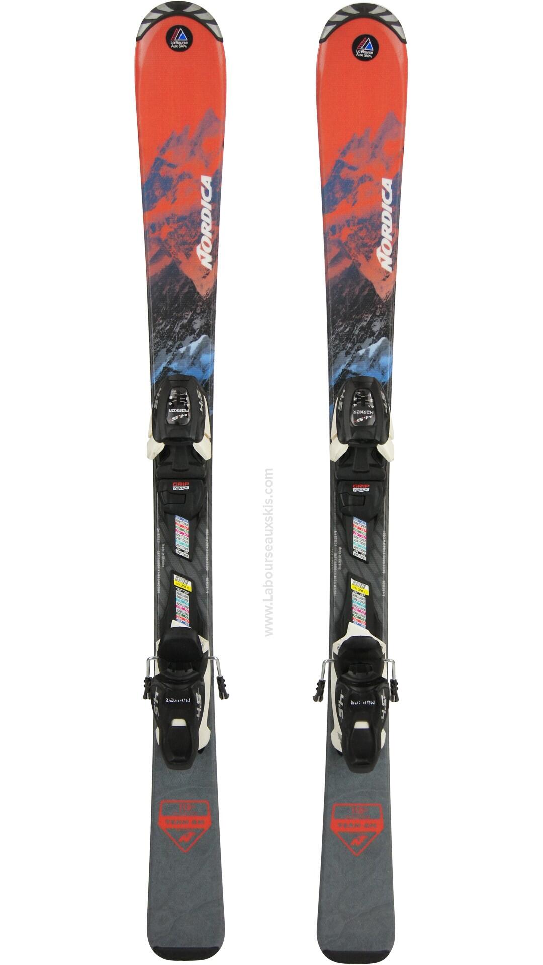 Reconditionné - NORDICA TEAM AM + JR 4.5 FDT - Très bon état 2/2