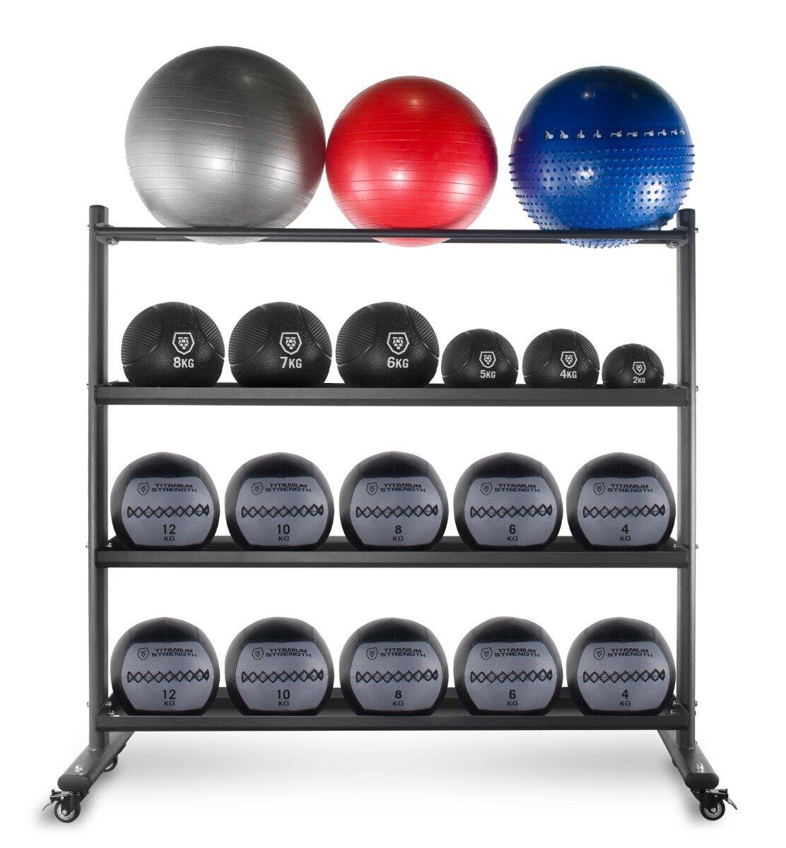 Rack de Rangement pour Ballons (Medicine / Wall / Slam / 3/5