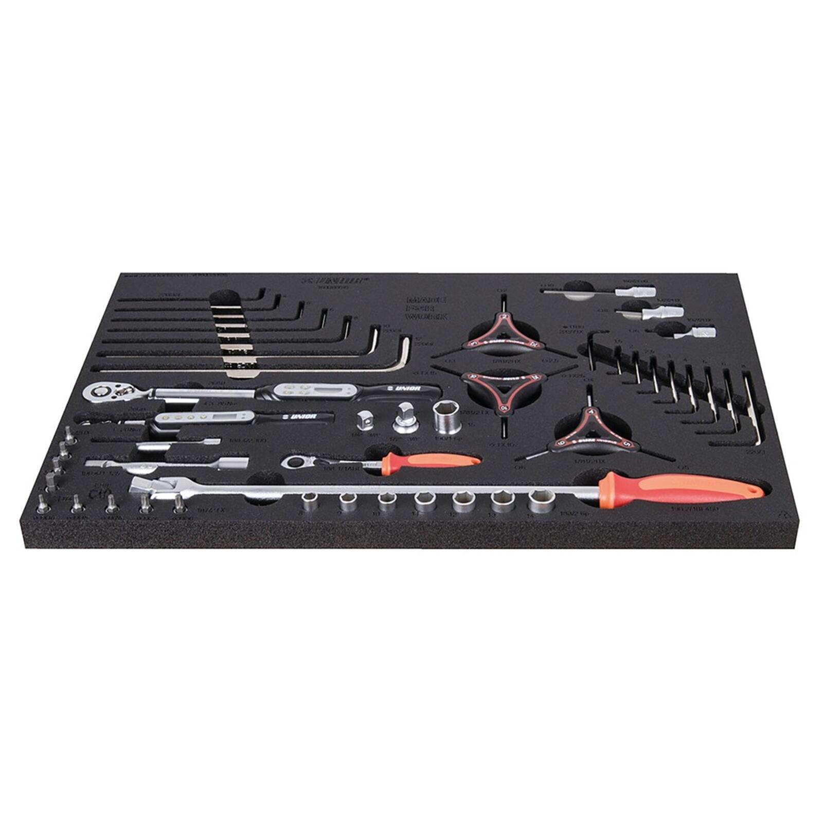 Inlay d'outils Unior pour chariot 1/2