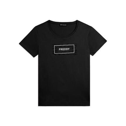 T-shirt avec le logo FREDDY sur les graphisme ondulé