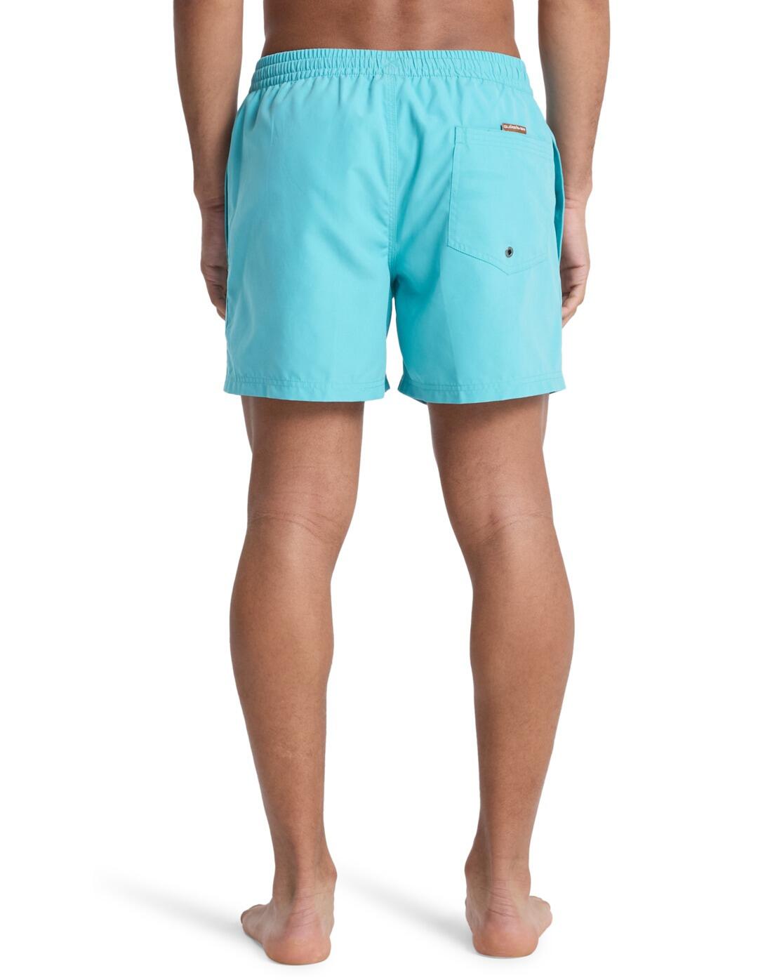 Short de natación EVERYDAY SOLID VOLLEY 15" Azul Hombre 3/4