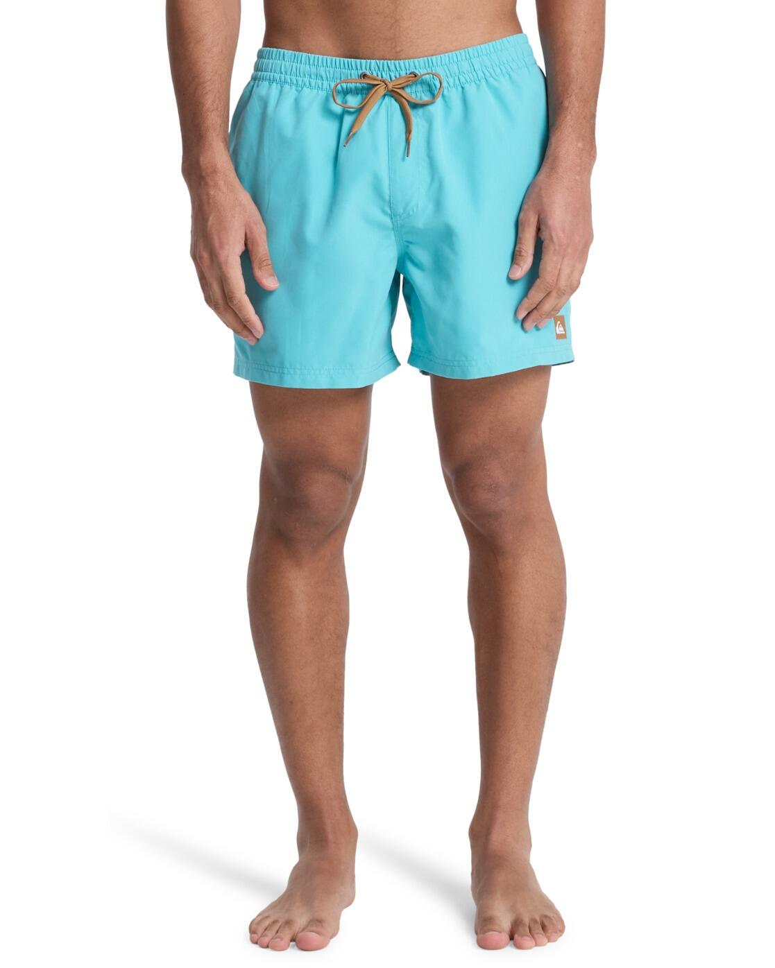 Short de natación EVERYDAY SOLID VOLLEY 15" Azul Hombre 2/4