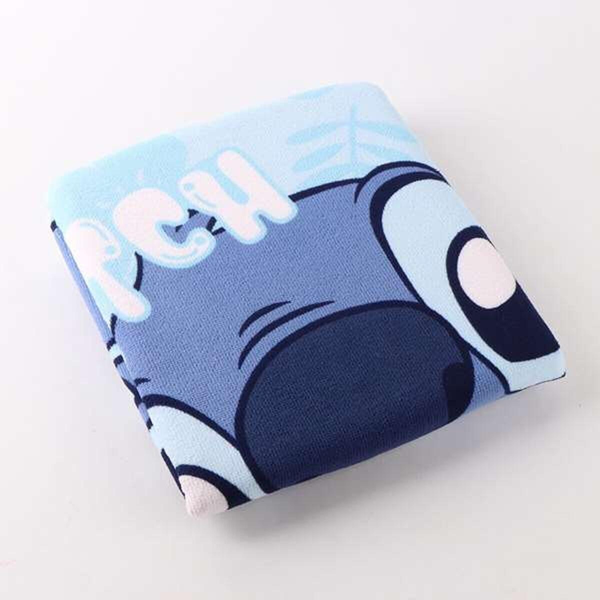 Serviette poncho avec capuche DISNEY Bleu 3/4