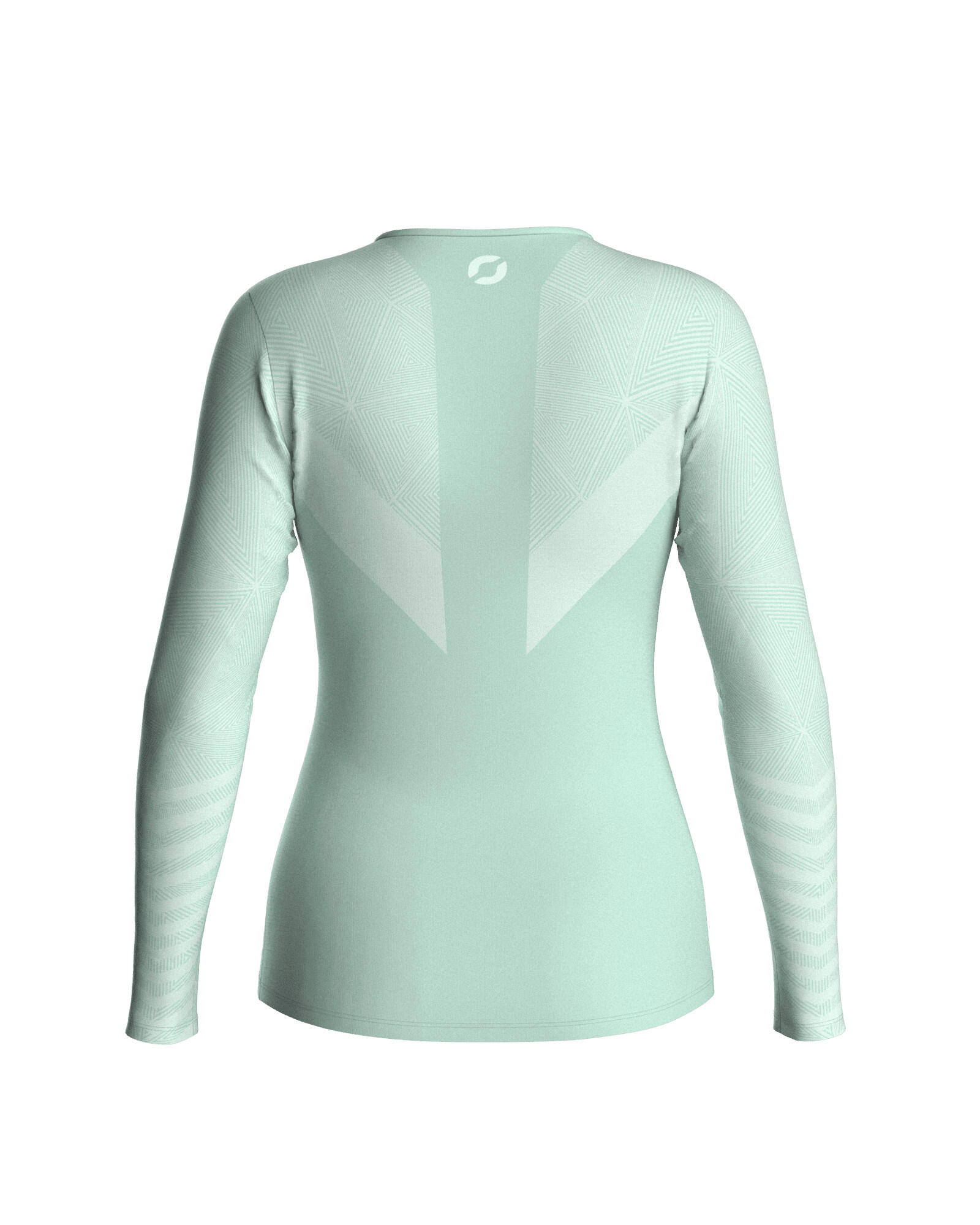 Camiseta ajustada mujer running FRACTAL 5/6