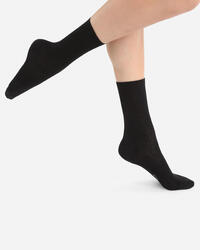 Chaussettes mi-hautes femme Laine