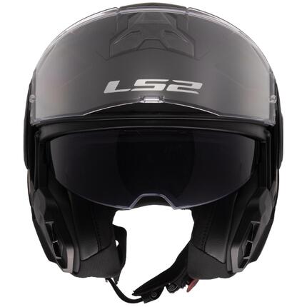 LS2 FF910 Advant II Solid kask modułowy XS matowy czarny