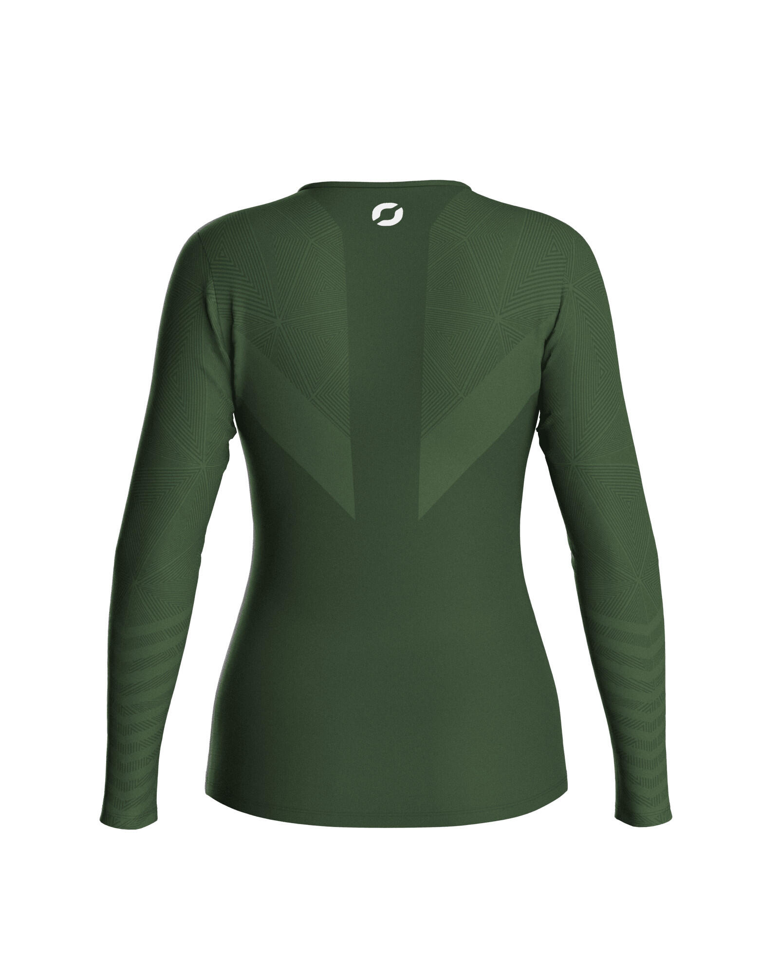Camiseta ajustada mujer running FRACTAL 5/6