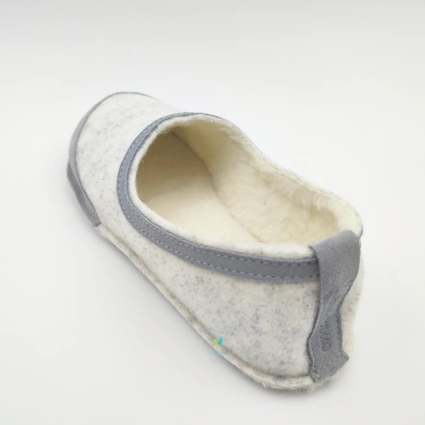 OmaKing Pantufas Casa Forro Branco - Tamanho 37 3/6
