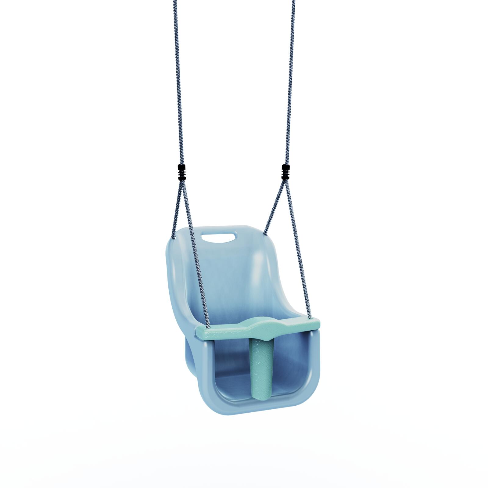 Babyschaukel in Eisblau - 36 × 39 × 49 cm 2/5