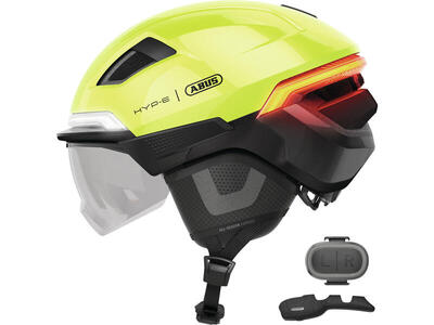 ABUS HYP-E BL.ACE casco smart S 51-55 cm Signal Yellow