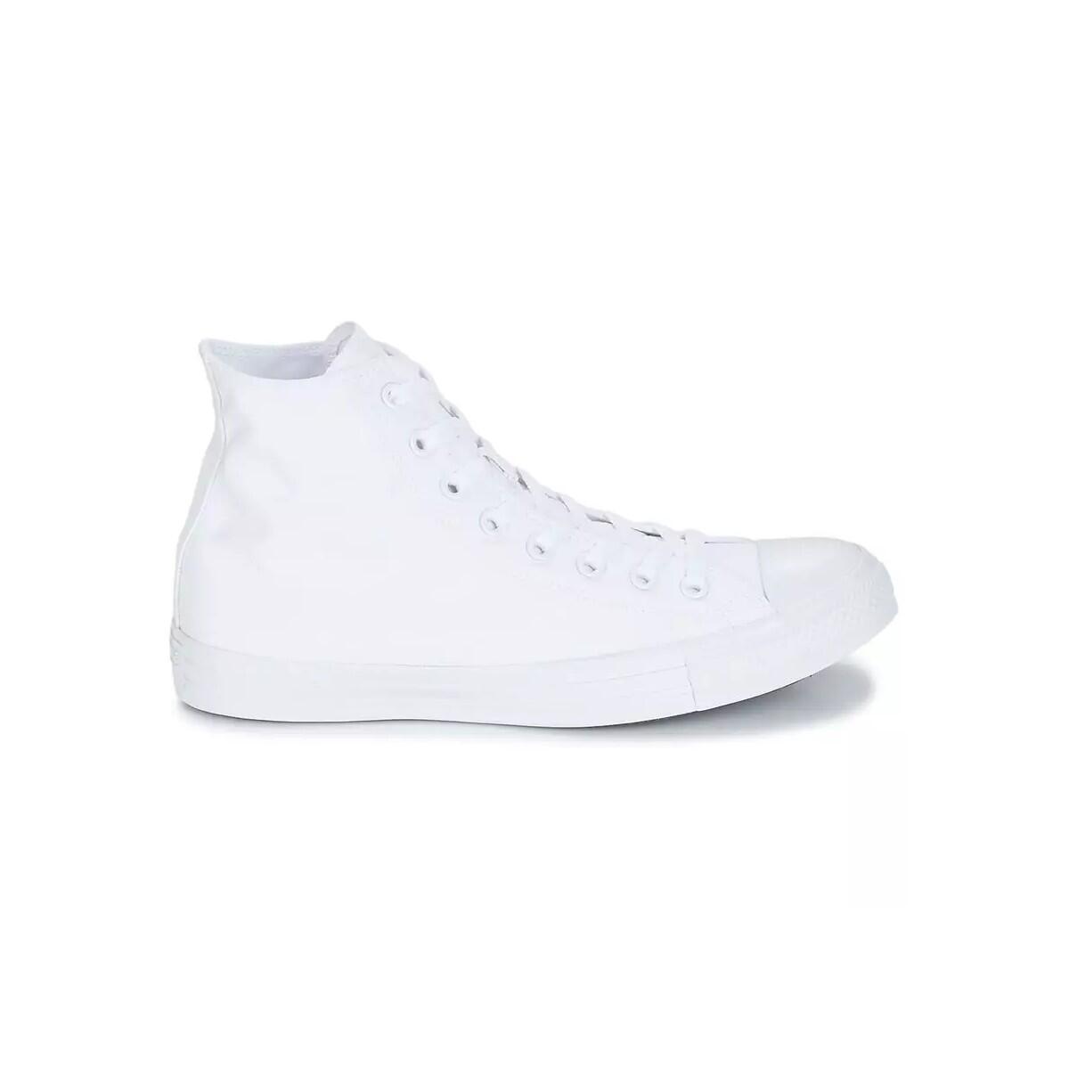 Baskets Femme Baskets Converse CTAS HI MONO TOILE Blanc Blanc Converse 1/5