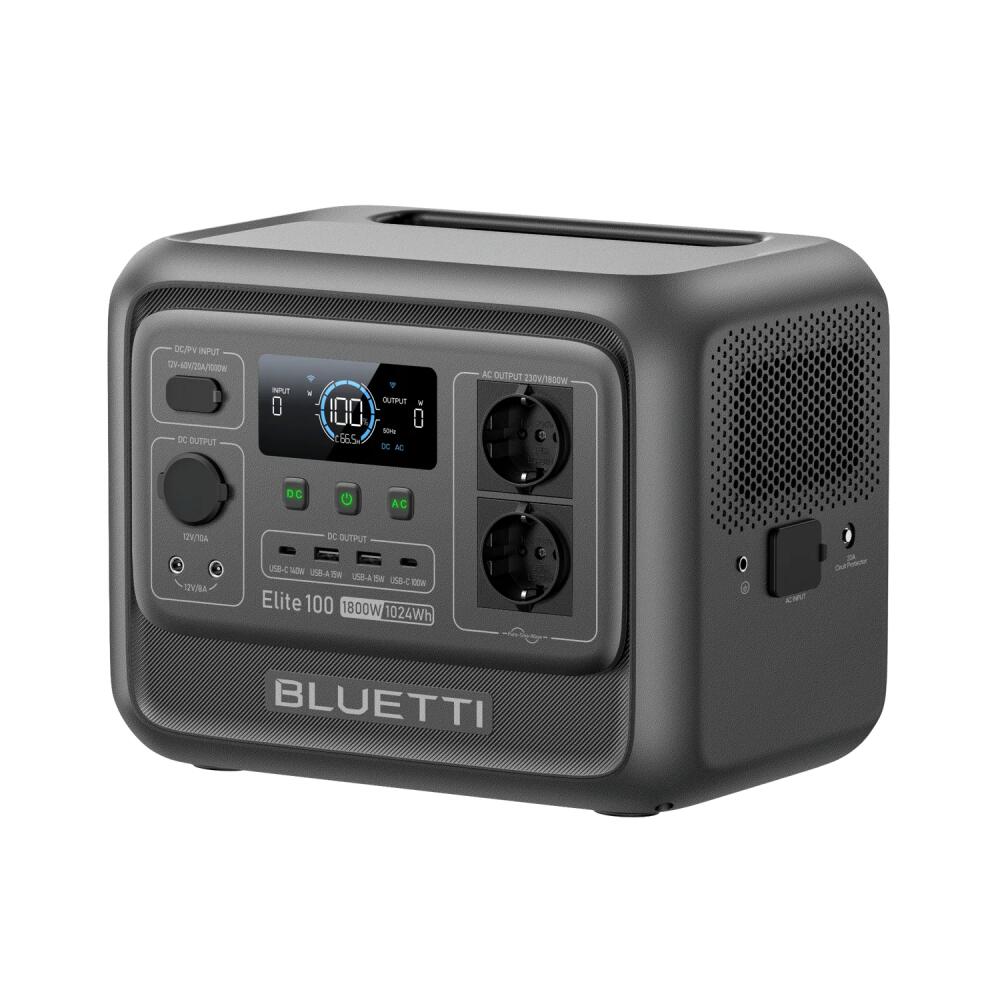 Elite 100 V2 Tragbare Stromstation 1.24kWh / 1200W 3/7