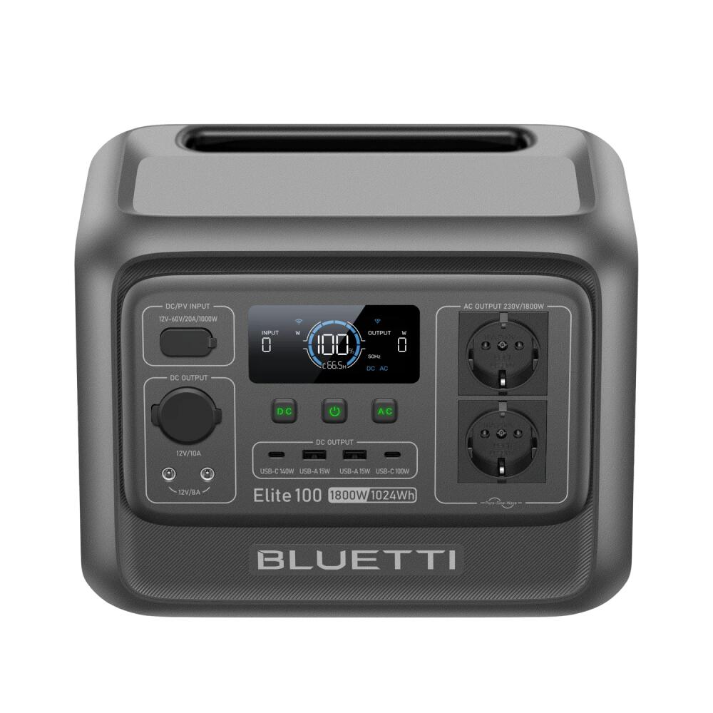 Elite 100 V2 Tragbare Stromstation 1.24kWh / 1200W 6/7