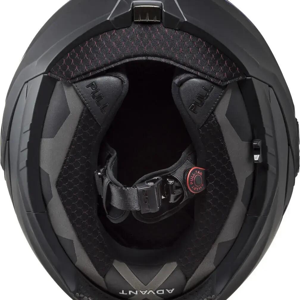 LS2 FF901 Advant X Solid Flip-up Helmet 3XL Matt Black
