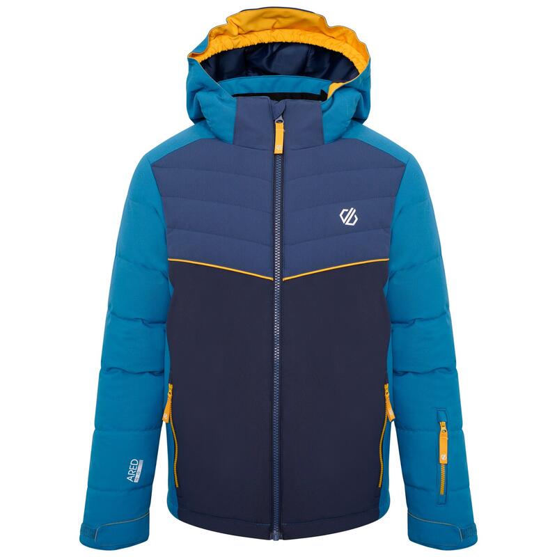 Cheerful waterdichte ski-jas met capuchon voor kinderen - Blauw
